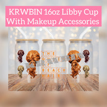 Load image into Gallery viewer, KRWBIN Beauty Libby Glass (Options: Eyeshadow Palette or Makeup Accessories)