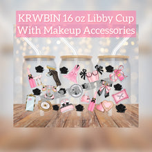 Load image into Gallery viewer, KRWBIN Beauty Libby Glass (Options: Eyeshadow Palette or Makeup Accessories)