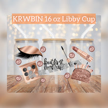Load image into Gallery viewer, KRWBIN Beauty Libby Glass (Options: Eyeshadow Palette or Makeup Accessories)