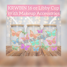Load image into Gallery viewer, KRWBIN Beauty Libby Glass (Options: Eyeshadow Palette or Makeup Accessories)