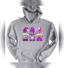 Load image into Gallery viewer, Purple Holiday Team Hoodie