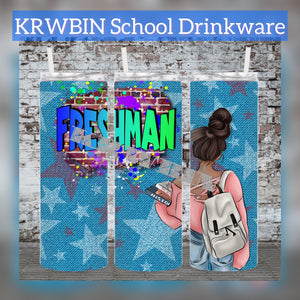 KRWBIN School Tumbler