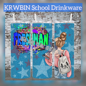 KRWBIN School Tumbler