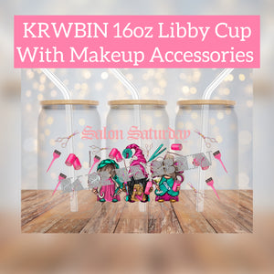 KRWBIN Beauty Libby Glass (Options: Eyeshadow Palette or Makeup Accessories)
