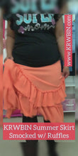 Load and play video in Gallery viewer, Summer SKIRT (Smocked)
