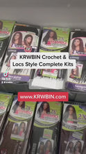 Load and play video in Gallery viewer, KRWBIN GIFT BULKSET #5 CROCHET Hair / BRAID Hair (Extensions)

