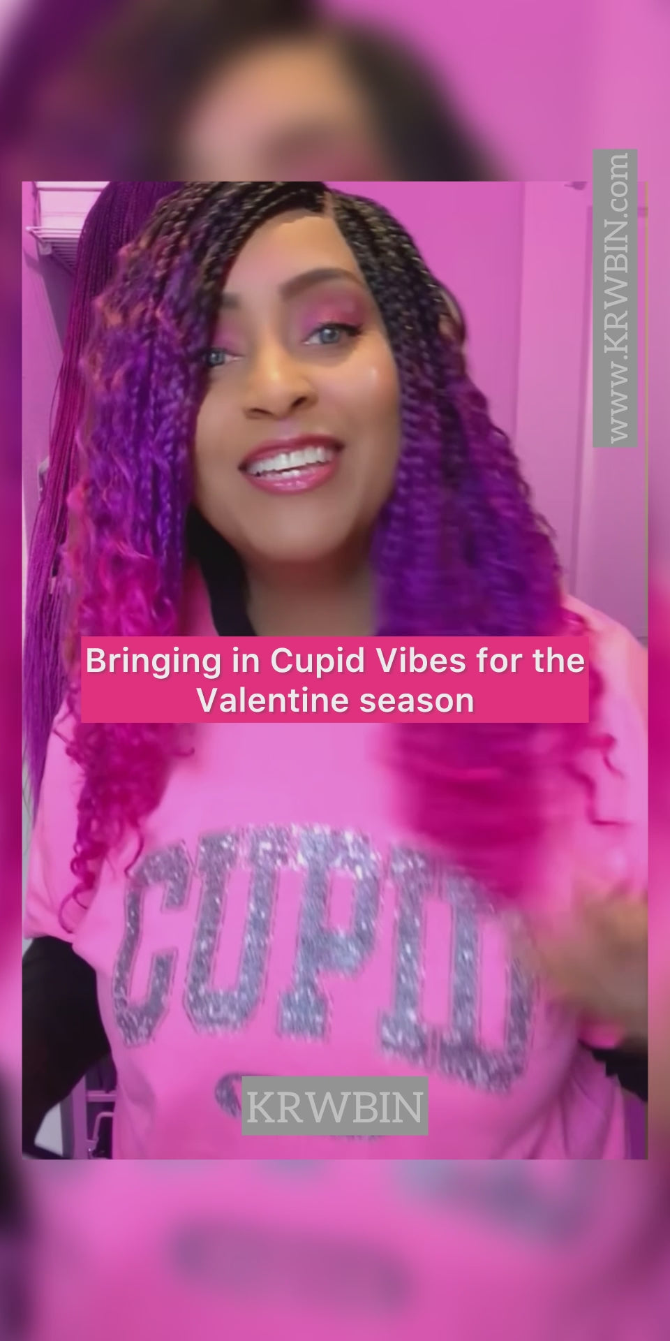 KRWBIN CUPID Vibes Subliminal Glitter (T-Shirt or Hoodie)