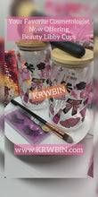 Load and play video in Gallery viewer, KRWBIN Beauty Libby Glass (Options: Eyeshadow Palette or Makeup Accessories)
