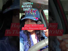 Load and play video in Gallery viewer, Denim Distressed Ball Cap Encrusted “PINK”
