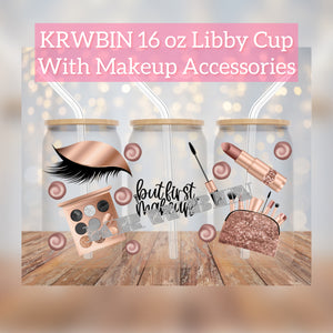 KRWBIN Beauty Libby Glass (Options: Eyeshadow Palette or Makeup Accessories)
