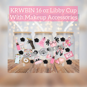 KRWBIN Beauty Libby Glass (Options: Eyeshadow Palette or Makeup Accessories)