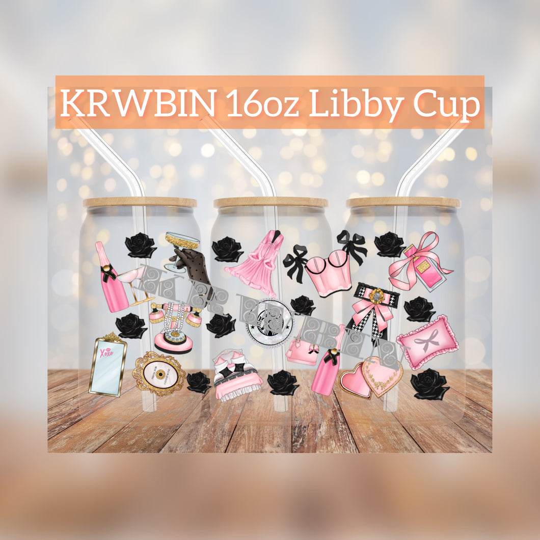 KRWBIN Beauty Libby Glass (Options: Eyeshadow Palette or Makeup Accessories)