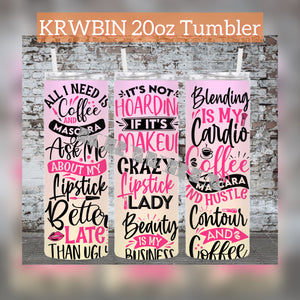 KRWBIN Beauty Tumbler